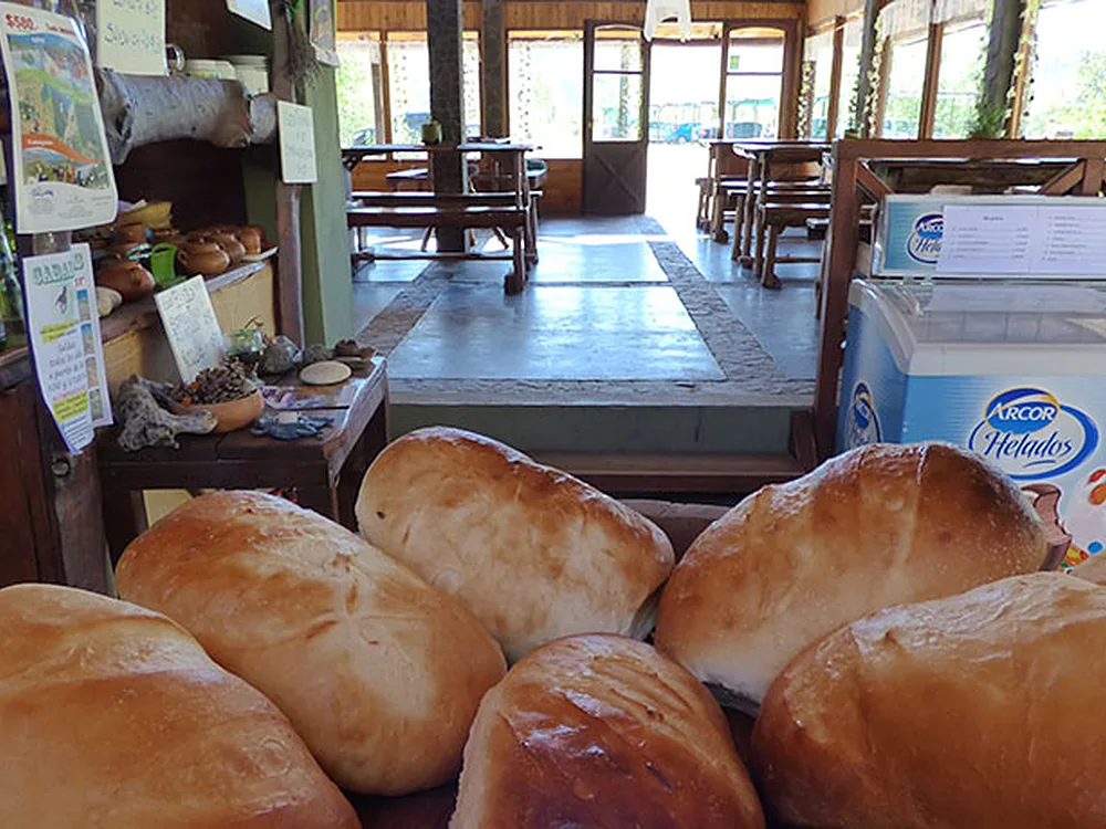 Pan casero de la proveeduría